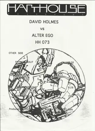 David Holmes Vs Alter Ego - Patrick Kraut