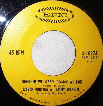 David Houston , Tammy Wynette - It's All Over
