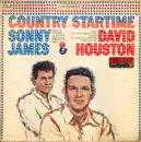 LP - David Houston / Sonny James - Country Startime
