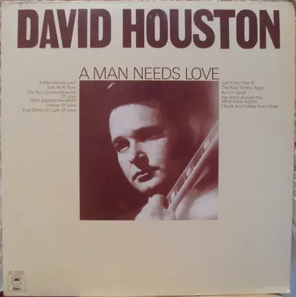 David Houston - A Man Needs Love