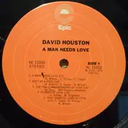 LP - David Houston - A Man Needs Love
