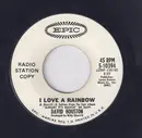 7inch Vinyl Single - David Houston - I Love A Rainbow