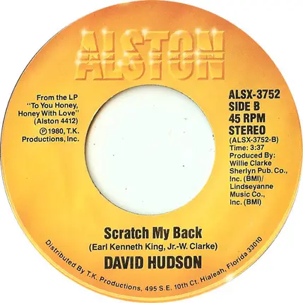 David Hudson - I Have Never Loved A Woman (The Way I Love You)