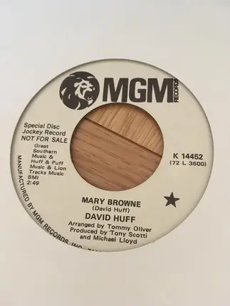 David Huff - Mary Browne
