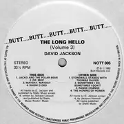 LP - David Jackson - The Long Hello Volume Three - Insert