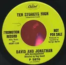 7inch Vinyl Single - David & Jonathan - Ten Storeys High