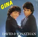 7inch Vinyl Single - David & Jonathan - Gina