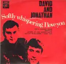 7inch Vinyl Single - David & Jonathan - Softly Whispering I Love You EP - Original Australian EP
