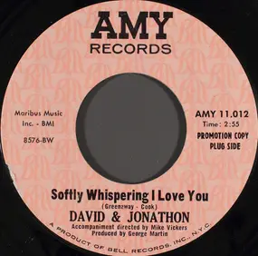 David & Jonathan - Softly Whispering I Love You