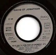 7inch Vinyl Single - David & Jonathan - Est-ce Que Tu Viens Pour Les Vacances ?