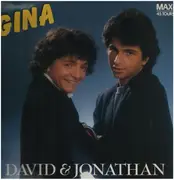 12inch Vinyl Single - David & Jonathan - Gina