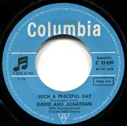 7inch Vinyl Single - David & Jonathan - Softly Whispering I Love You