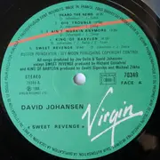 LP - David Johansen - Sweet Revenge