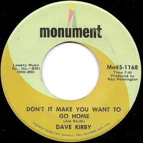 David Kirby - Don't It Want To Make You Want To Go Home