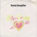 7inch Vinyl Single - David Knopfler - When We Kiss