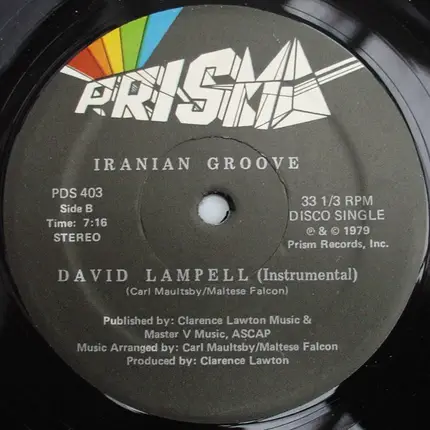 David Lampell - I Ran Iran