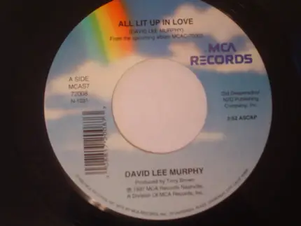 David Lee Murphy - All Lit Up In Love