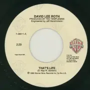 7inch Vinyl Single - David Lee Roth - That's Life
