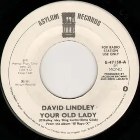 David Lindley - Your Old Lady