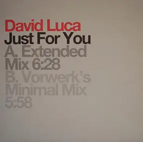 David Luca - Just For You