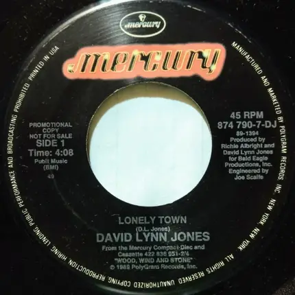 David Lynn Jones - Lonely Town
