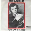 7inch Vinyl Single - David McWilliams - How Can I Be Free / For Josephine