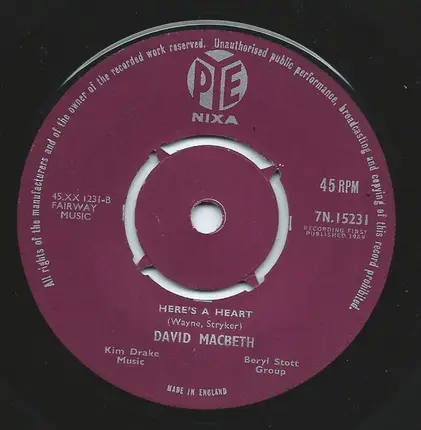 David MacBeth - Mr Blue