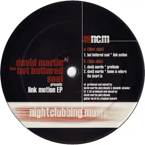 David Martin Feat. Hot Buttered Soul - Link Motion EP