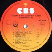 LP - David Martial - Célimène Et Tous Les Grands Succès De David Martial