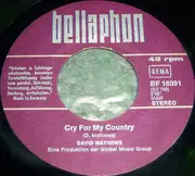 7inch Vinyl Single - David Matthews - Nothing Man / Cry For My Country
