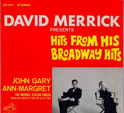 David Merrick with John Gary and Ann Margret - David Merrick Presents Hits From His Broadway Hits