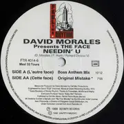 12inch Vinyl Single - David Morales Presents The Face - Needin' U