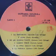 LP - David Moreno - Guitarra Española