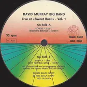 LP - David Murray Big Band - Live At 'Sweet Basil' - Vol. 1