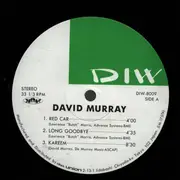 LP - David Murray - Recording NYC. 1986 - + Insert OBI