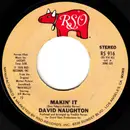 7inch Vinyl Single - David Naughton - Makin' It - Styrene