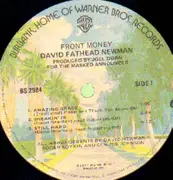 LP - David Newman, David 'Fathead' Newman - Front Money