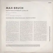 10'' - Max Bruch / David Oistrakh - Violinkonzert G-moll Op. 26 (Konzert Für Violine Und Orchester Nr. 1 G-moll Op. 26)