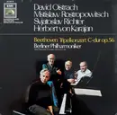 LP - David Oistrach , Mstislav Rostropovich , Sviatoslav Richter , Herbert von Karajan , Ludwig van Beet - Tripelkonzert C-dur Op. 56 - Gatefold