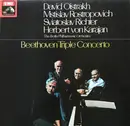 LP - David Oistrach , Mstislav Rostropovich , Sviatoslav Richter , Herbert Von Karajan - Beethoven Triple Concerto