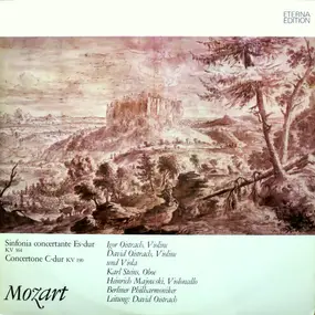 Wolfgang Amadeus Mozart - Sinfonia Concertante Es-Dur Kv 364 / Concertone C-Dur Kv 190