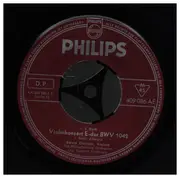 7inch Vinyl Single - Bach / David Oistrach - Violinkonzert E-dur