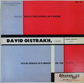 David Oistrach - Devil's Trill Sonata In G Minor / Sonata In D Minor Op. 108