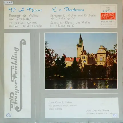 Mozart , Beethoven - Concerto In G Major / Romance In F Major / Sonata No. 1 In D Major