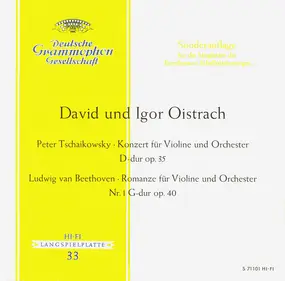 Pyotr Ilyich Tchaikovsky - Konzert Für Violine Und Orchester D-dur Op. 35 / Romanze Für Violine Und Orchester Nr. 1 G-dur Op.