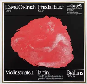 Tartini - 'Mit Dem Teufelstriller'/ 'Didone Abbandonata' / Sonate G-moll Fur Violine Und Klavier Nr. 1 G-dur