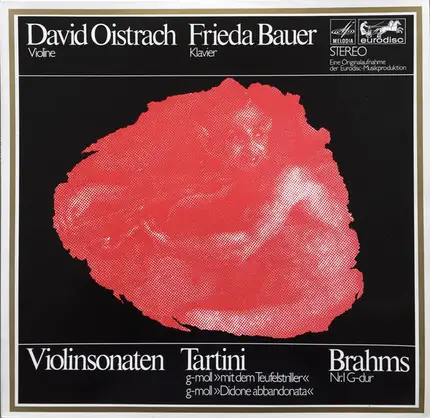 Tartini / Brahms - 'Mit Dem Teufelstriller'/ 'Didone Abbandonata' / Sonate G-moll Fur Violine Und Klavier Nr. 1 G-dur