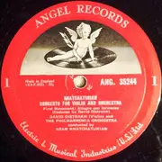 LP - Khatchaturian - Violin Concerto - Mono
