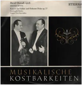 David Oistrach - Brahms-Konzert für Violine und Orch D-dur op. 77