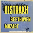 LP - David Oistrach plays Ludwig van Beethoven / Wolfgang Amadeus Mozart - Triple Concerto In C. Op. 56 / Concerto In A, K-219